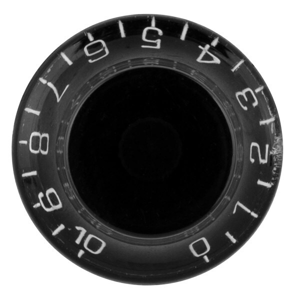 Main product image for Guitar Knob Speed/Bell Type Black 240-2238